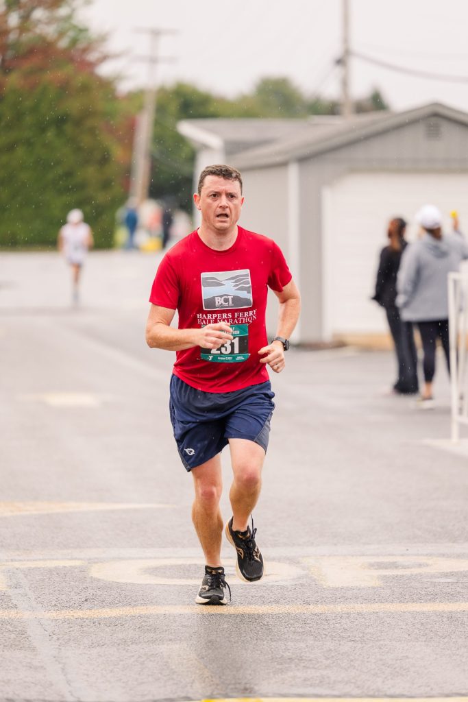 Photo of Aidan Callery running